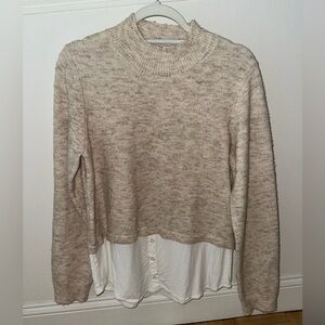 Jessica Simpson: Long sleeve Knitted Sweater & Button Down